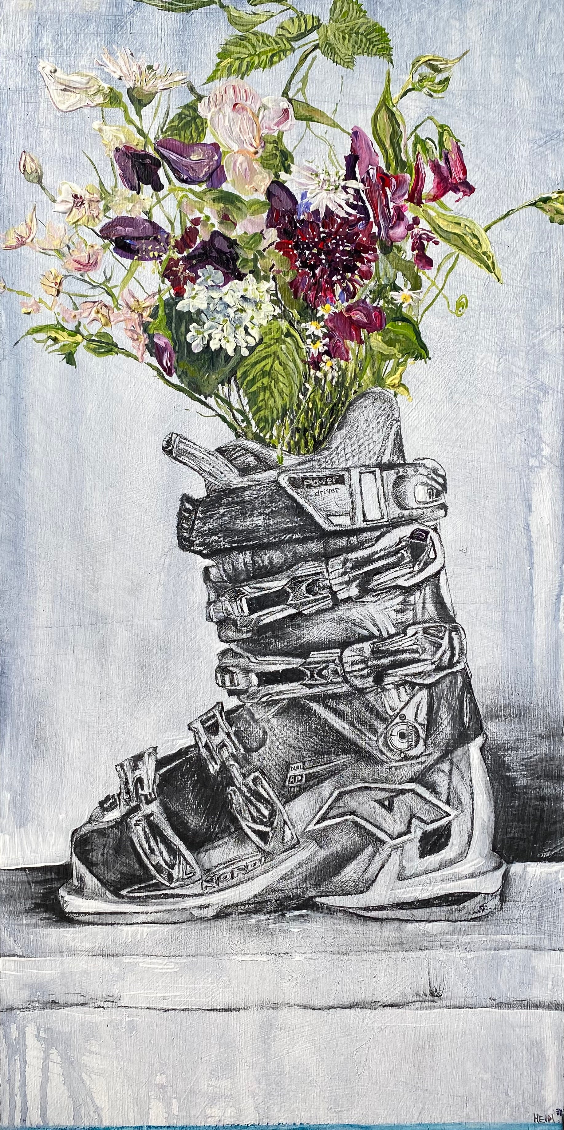 Summer Ski Boot – Heidi The Artist