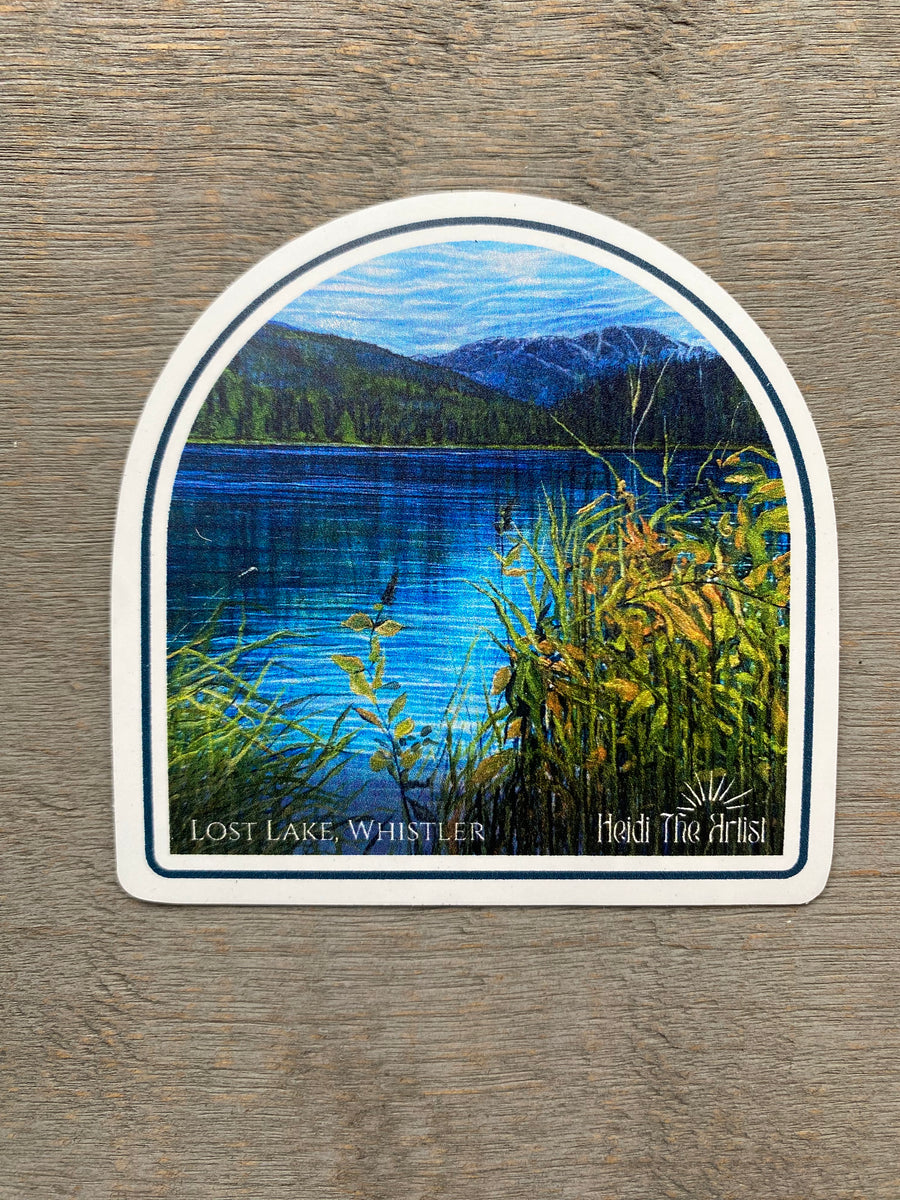 Lost Lake, Whistler Sticker