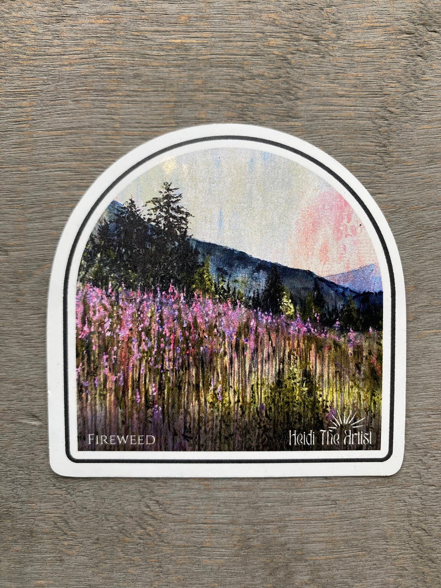 Fireweed, Whistler Sticker