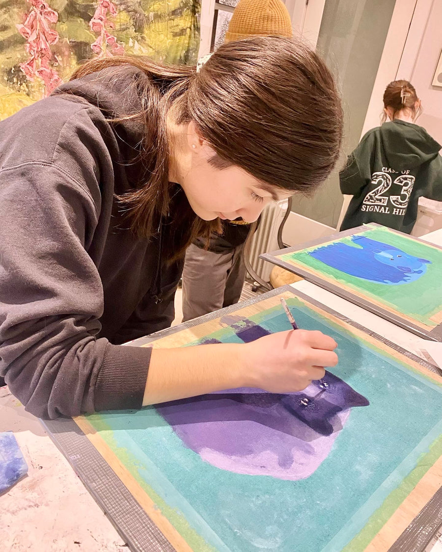 Studio Art Class for Teens Grade 6+ Winter 2024