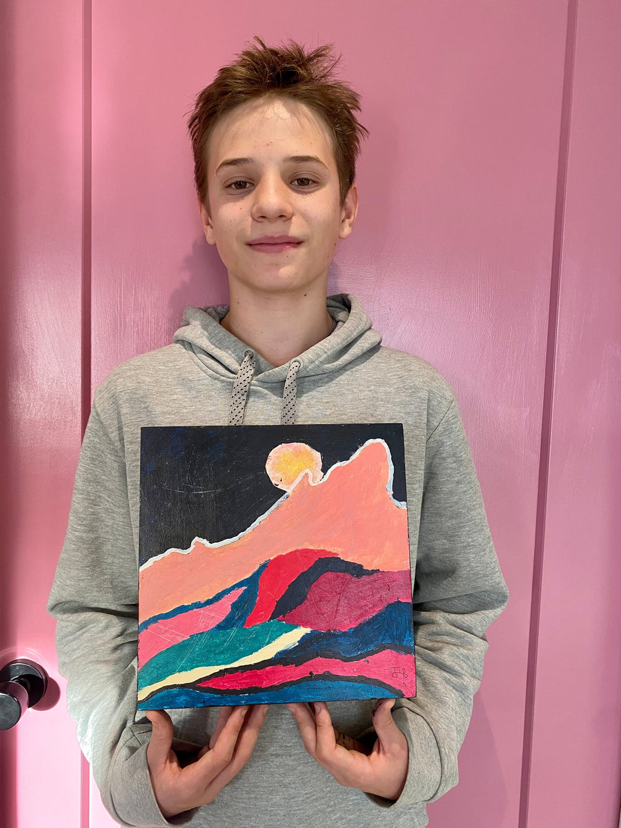 Studio Art Class for Teens Grade 6-9 MAY 2024