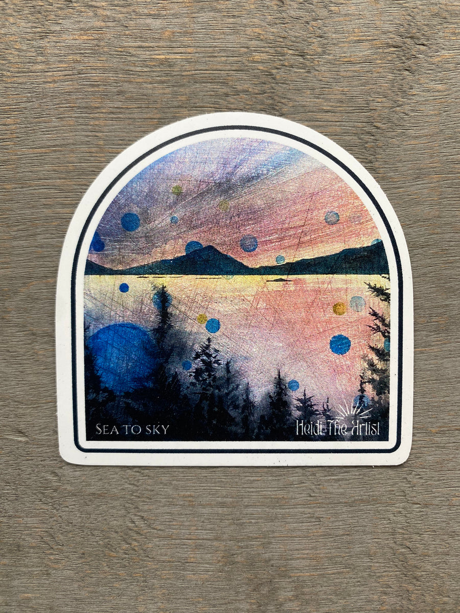 Sea to Sky Sticker