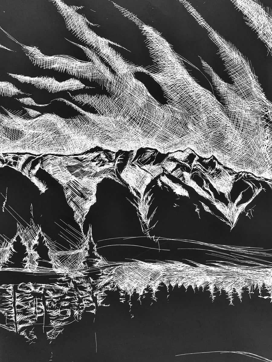Mnt Currie Scratchboard Art Workshop - Adults 16+ - Jan 11 & 18