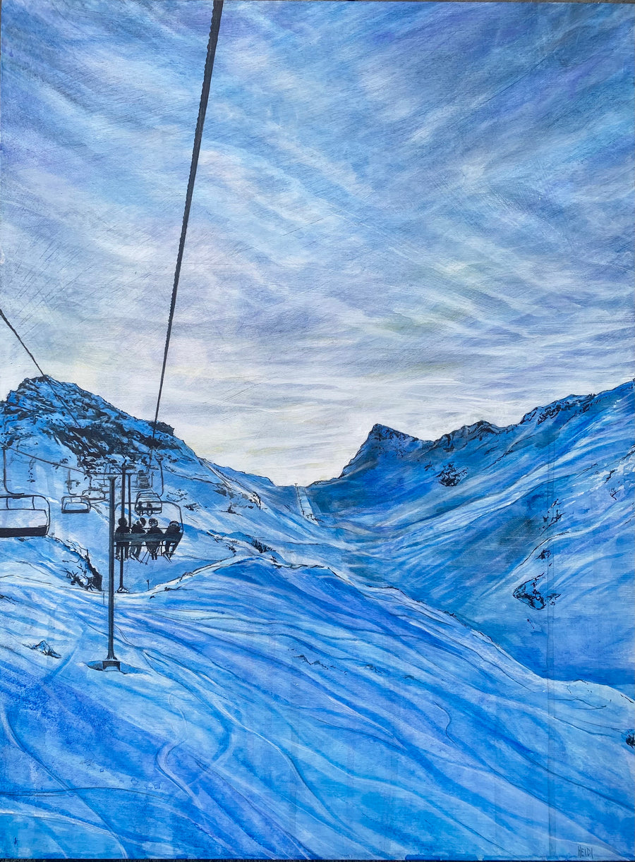 Into The White & Blue