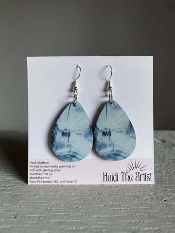 Chairlift Earrings
