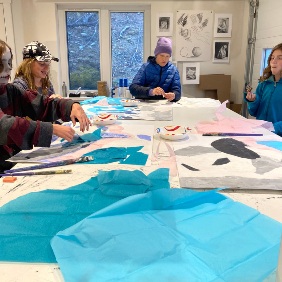 Studio Art Class for Teens Grade 6+ Winter 2024