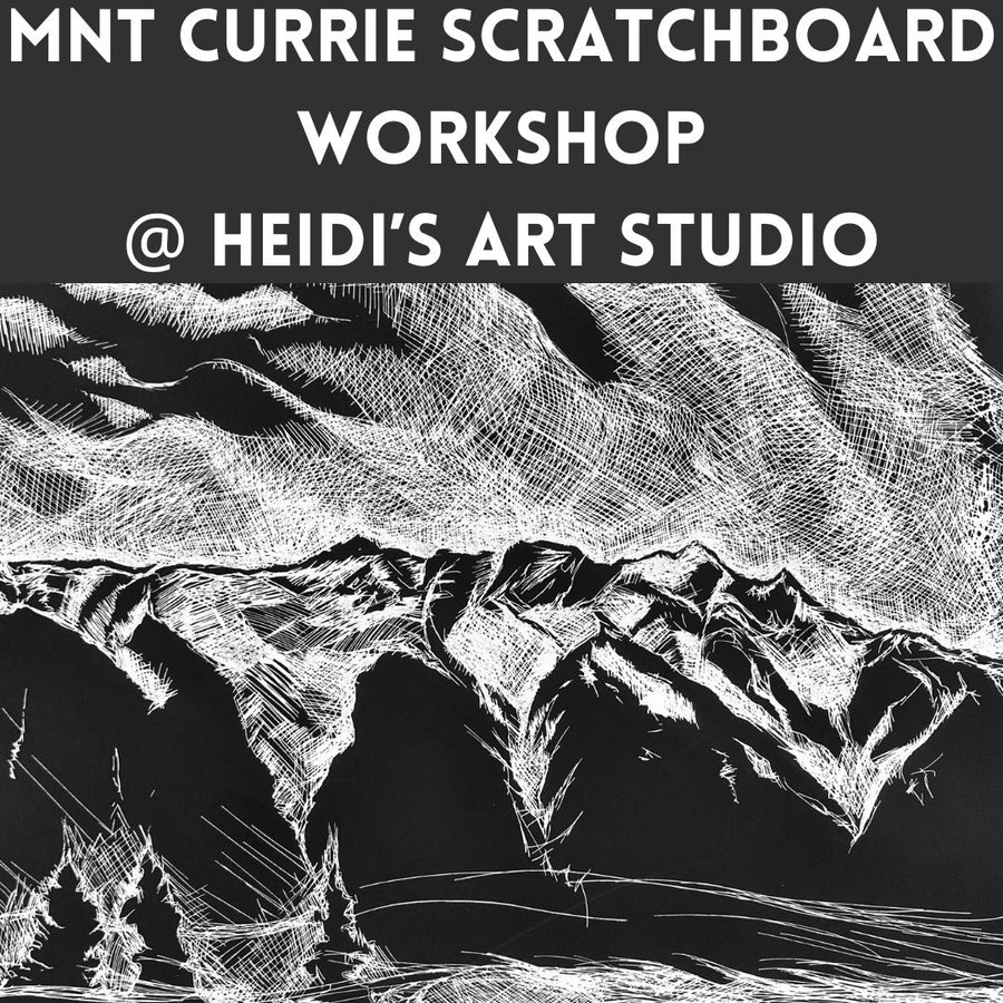 Mnt Currie Scratchboard Art Workshop - Adults 16+ - Jan 11 & 18